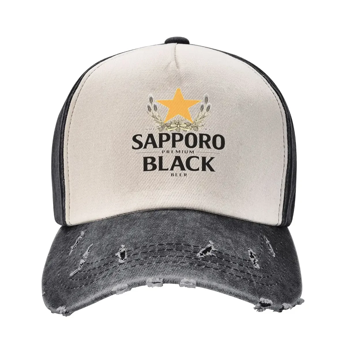 sapporo malt Baseball Cap Hat Luxury Brand Luxury Man Hat Men Luxury Brand Women's