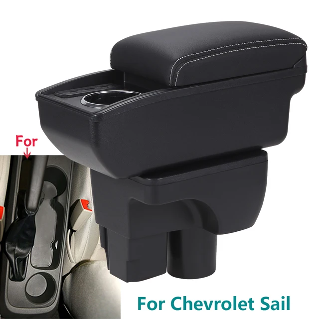 Do Chevrolet Sail 3 Podłokietnik Do Chevrolet Aveo 3 Sail III Podłokietnik samochodowy Części modernizacyjne Schowek Dedykowane akcesoria samochodowe