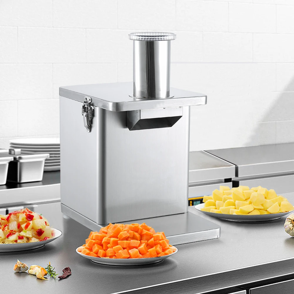 FOR Multifunctional Vegetable Dicing Machine Commercial Carrot Radish Potato Cube Slicing Dicing Cutter Food Processor