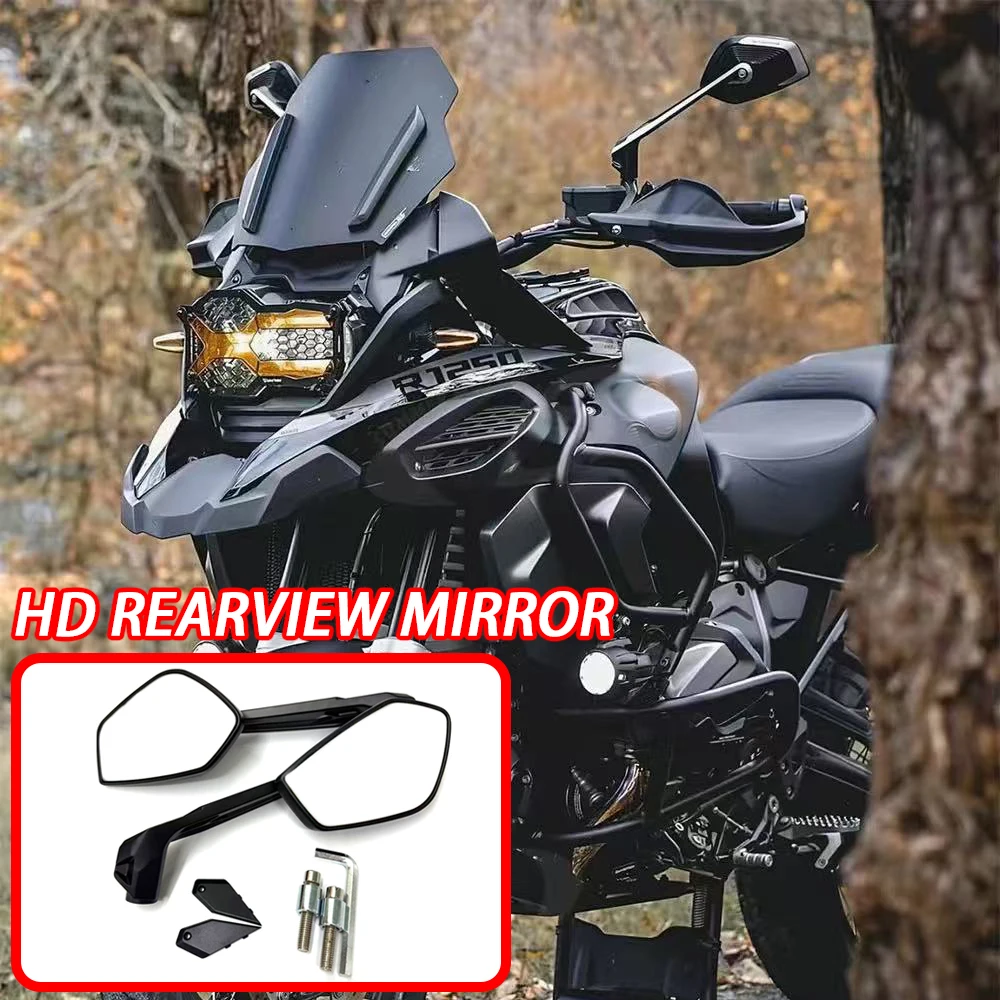 

Rearview Mirror For BMW R1300GS R1250GS ADV S1000XR F900R/XR F850GS F750GS G310GS R1200GS F900GS R1250R/RS Side Rear View Mirror