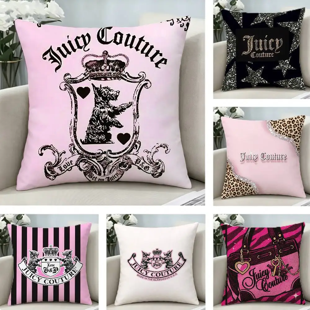 J-Juicy JC C-Couture   Pillow Case Pattern Printed Pillowcase For Living Room Sofa Cushion Cover