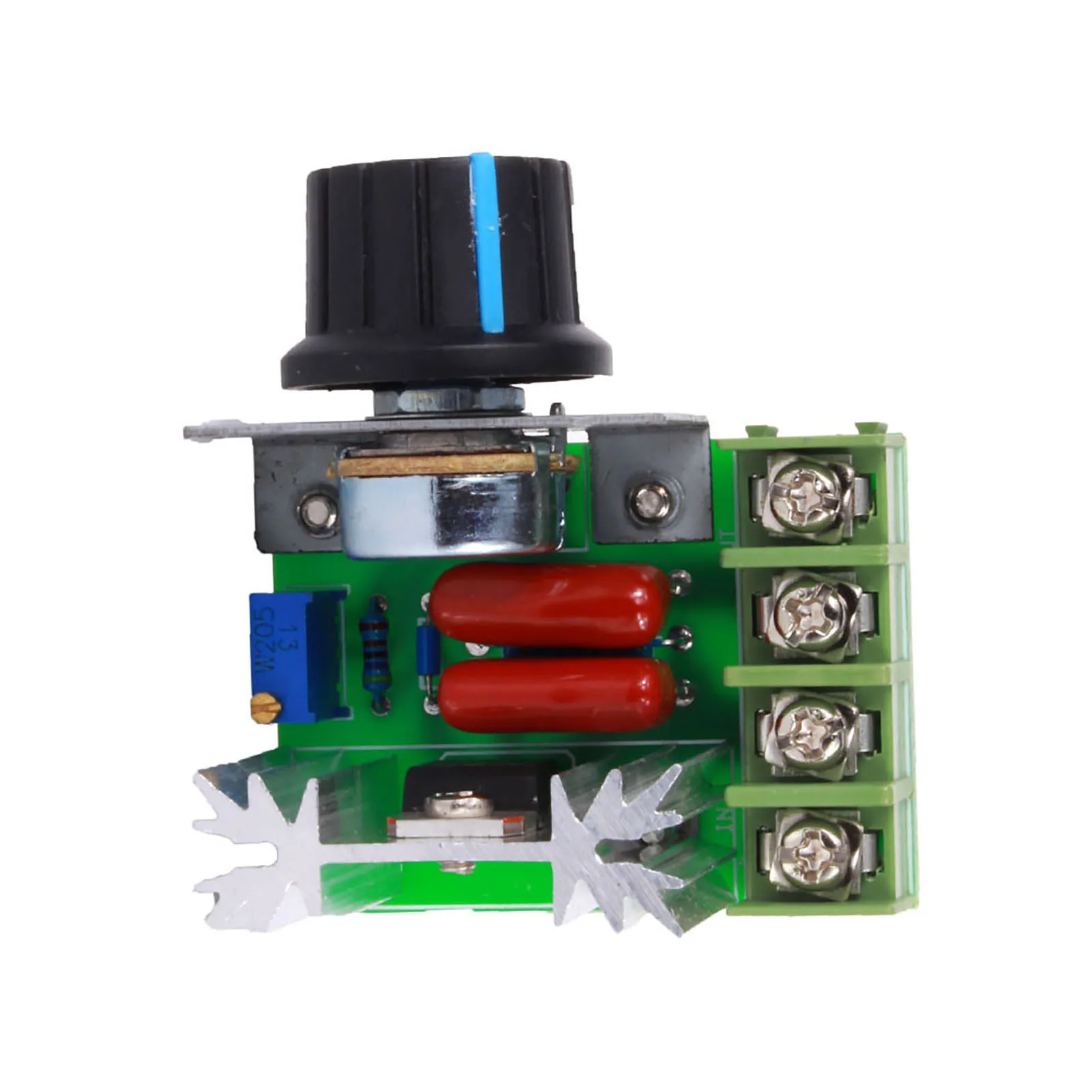 AC Motor Speed Controller, Regulador de Tensão Ajustável, 2000W, 50 a 220V, 25A