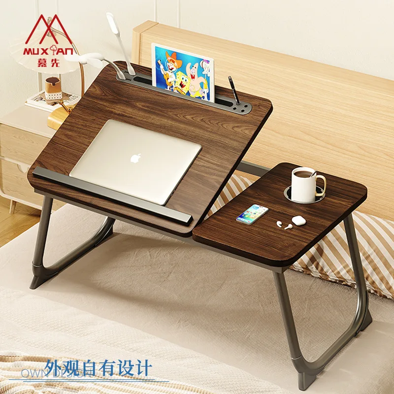 

Round Table for Computer Student Desk Gaming Pc Office Desks Height Adjustable Table Pliable Electric Standing Desk Tables Bed L