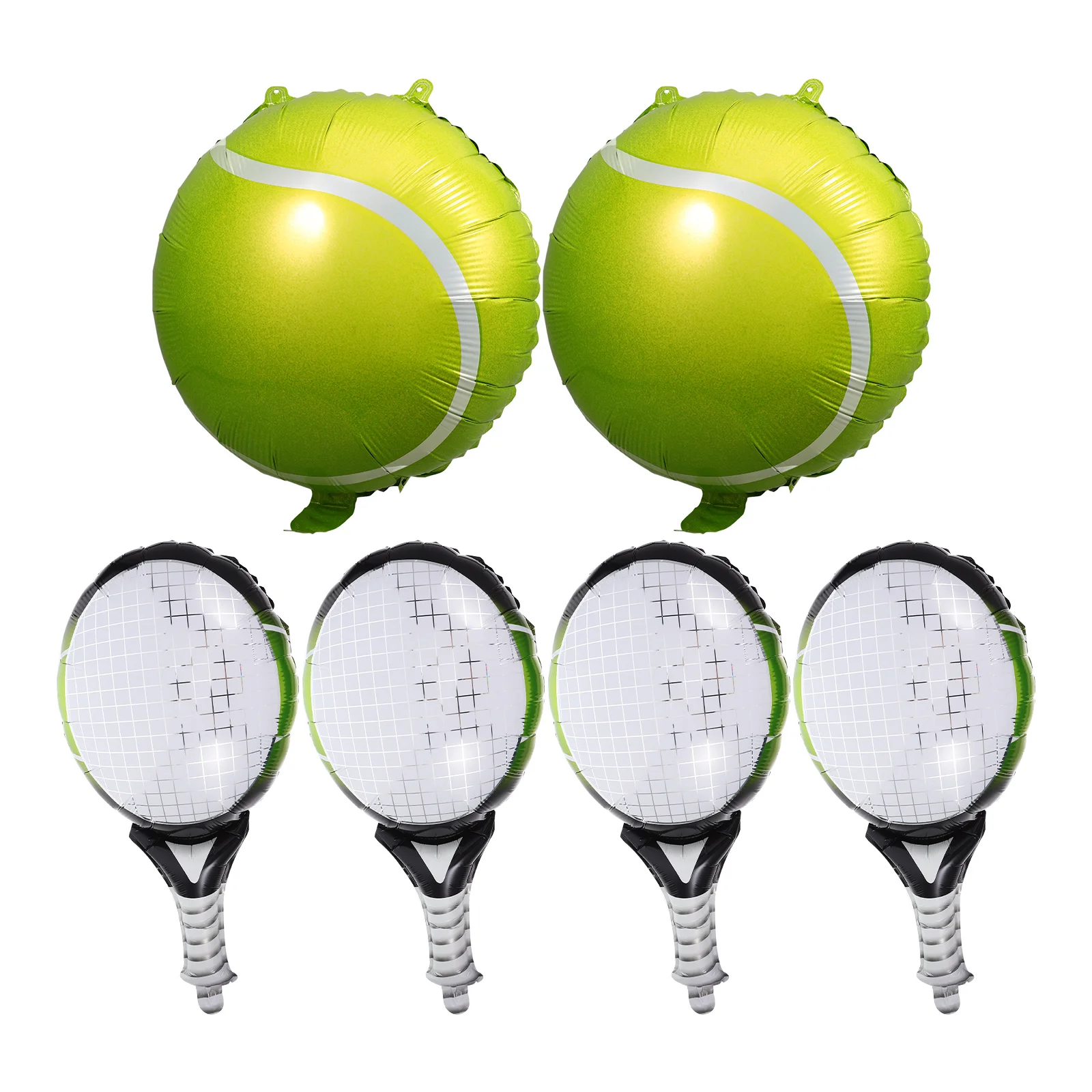 Decorate Inflatable Tennis Decoration Travel Water Balloon Launcher Balloons Aluminum Foil Decorative