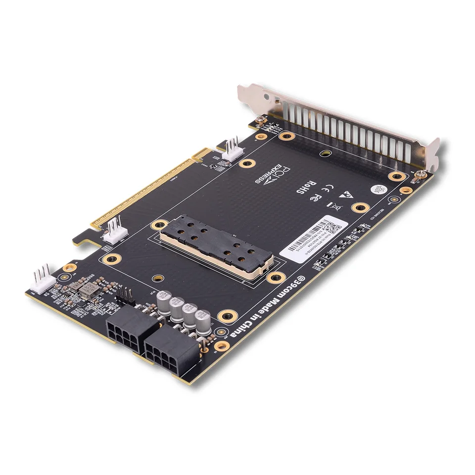 SXM2 To PCIe X16 Adapter Card for Nvidia V100 16GB/32GB GPU