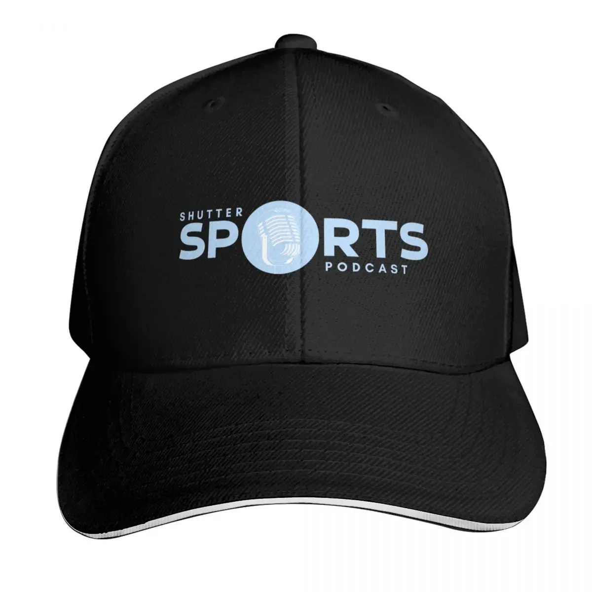 

Shutter Sports Podcast Banner Logo (Blue and White) Baseball Cap Golf New Hat Military Tactical Cap Boy Child Women's