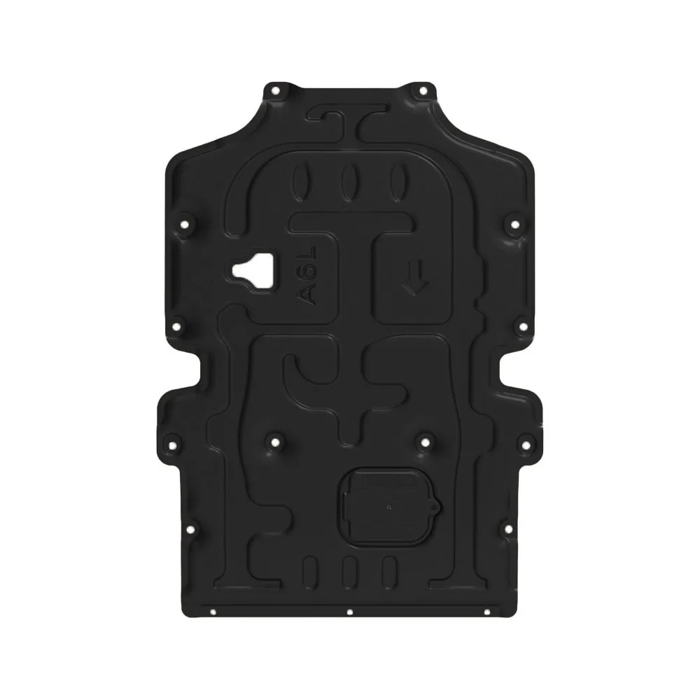 Voor Vw Phideon 2018-2021 2.0T 3.0T Onder Motor Guard Board Splash Shield Modder Spatbord Plaat Cover zwarte Auto Spatlap Mudapron Flap