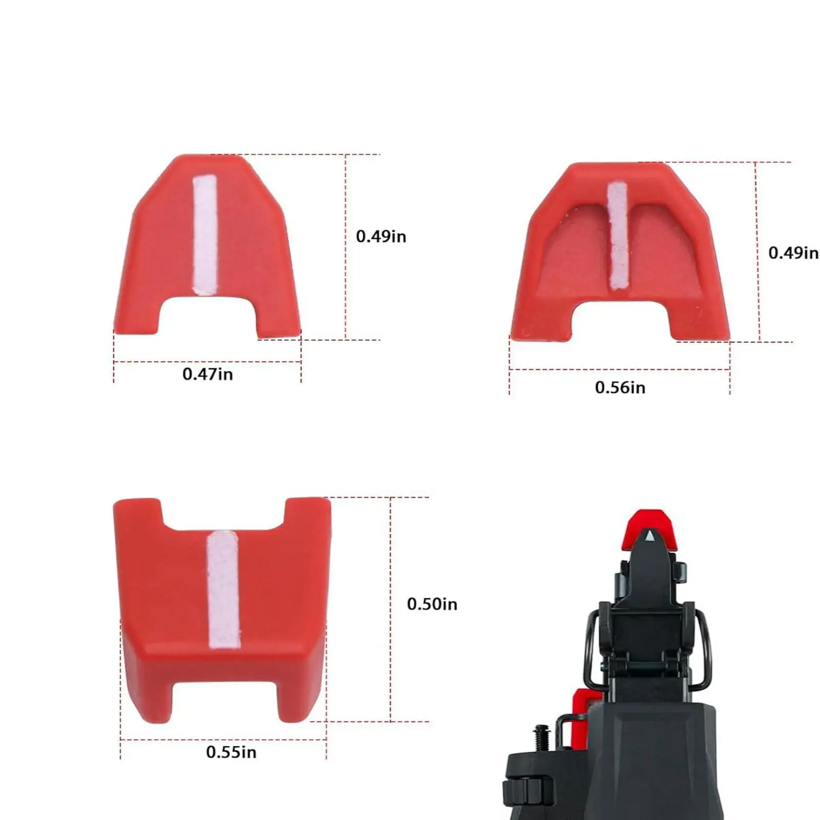 Pad Kit Nose Cushion Replacement Cordless Professional Portable Set of 9 42-38-0017 for Nailers Staplers M18 2746-20