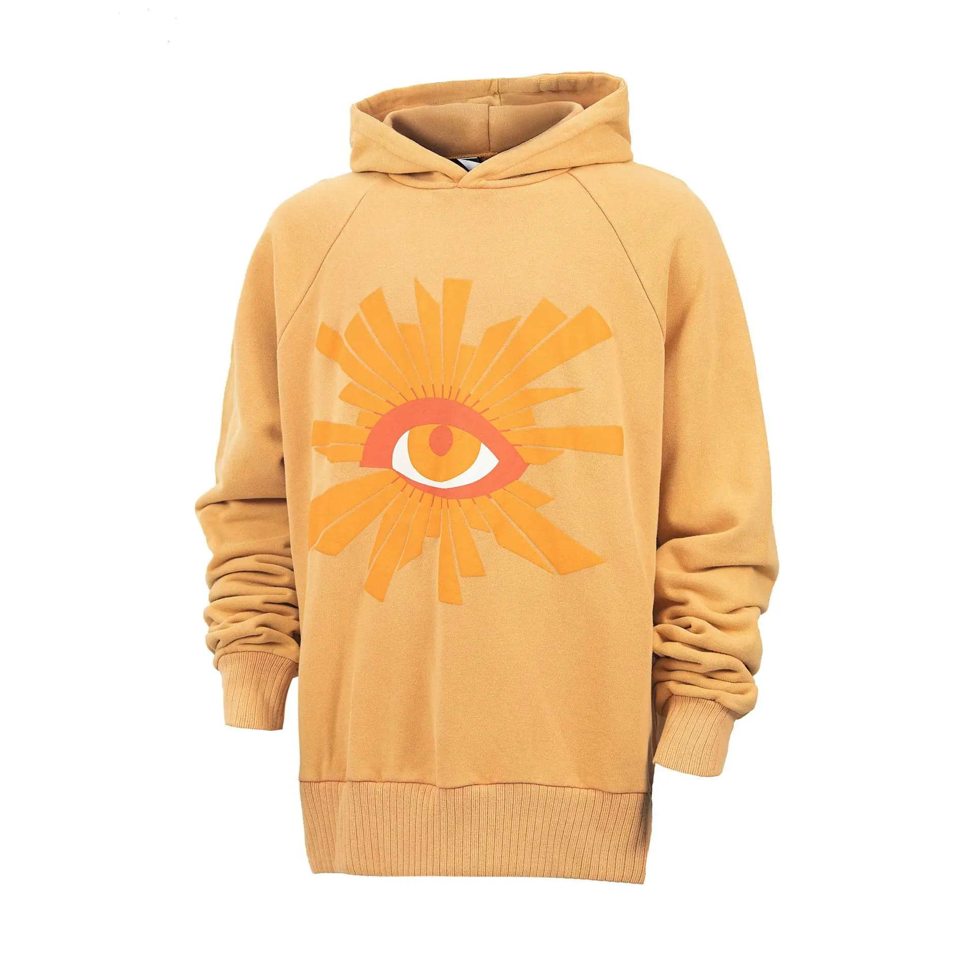 Top Quality House Of Errors 25SS Foam Print Hooded Sweatshirt Heavy Wash Aged Hoodie Fashion