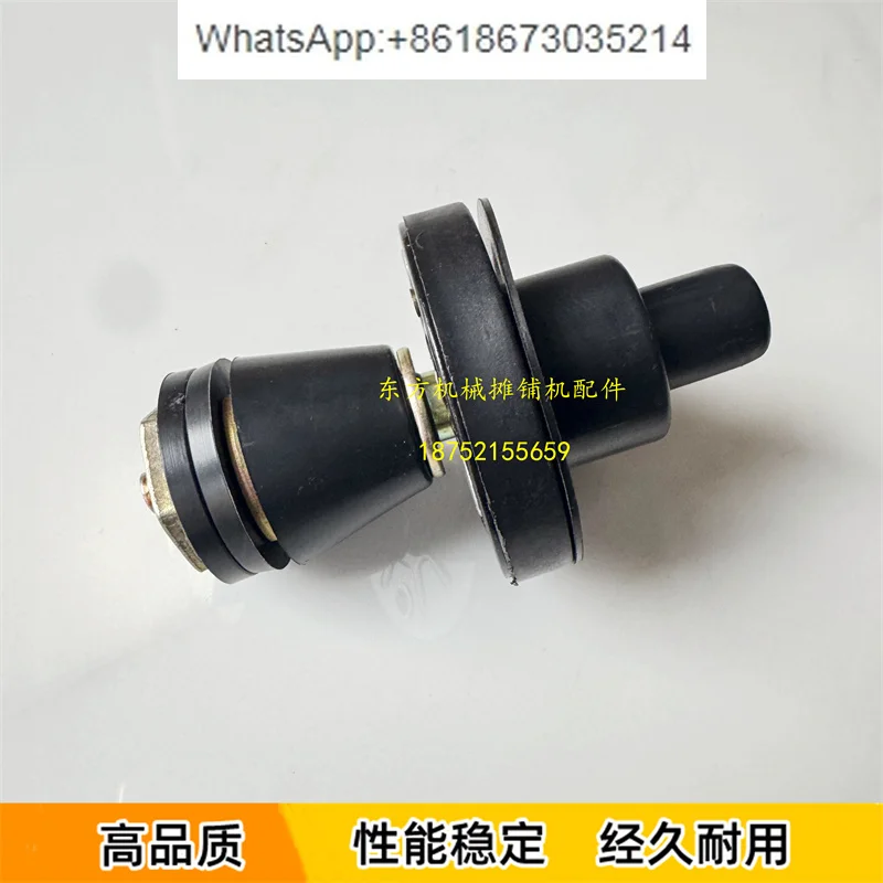 Roller glass round bump lock, loader cab door suction accessories