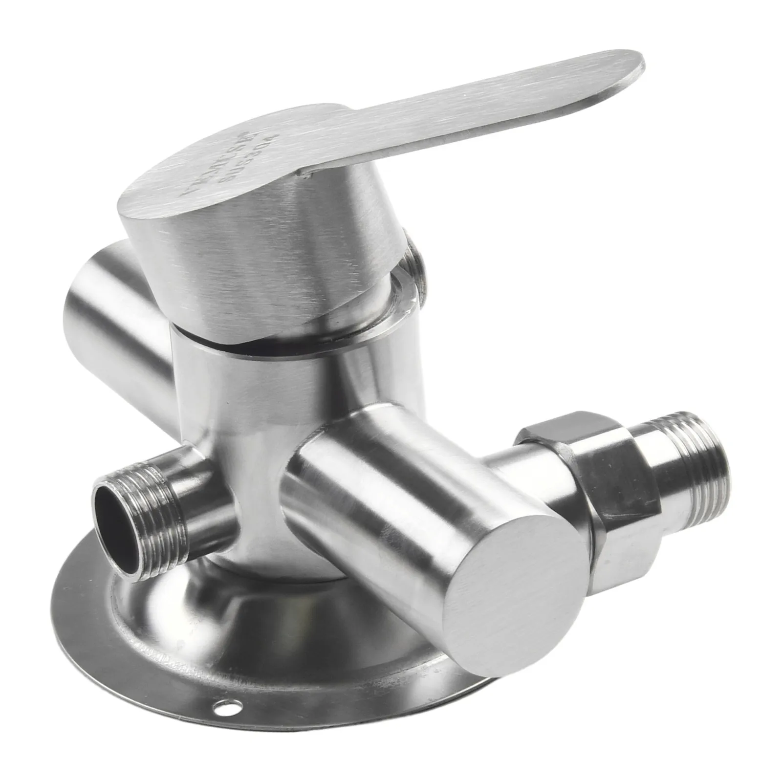 Faucet Sturdy and Reliable Stainless Steel Shower Faucet Mixer Valve Double Type with Hot and Cold Water Control
