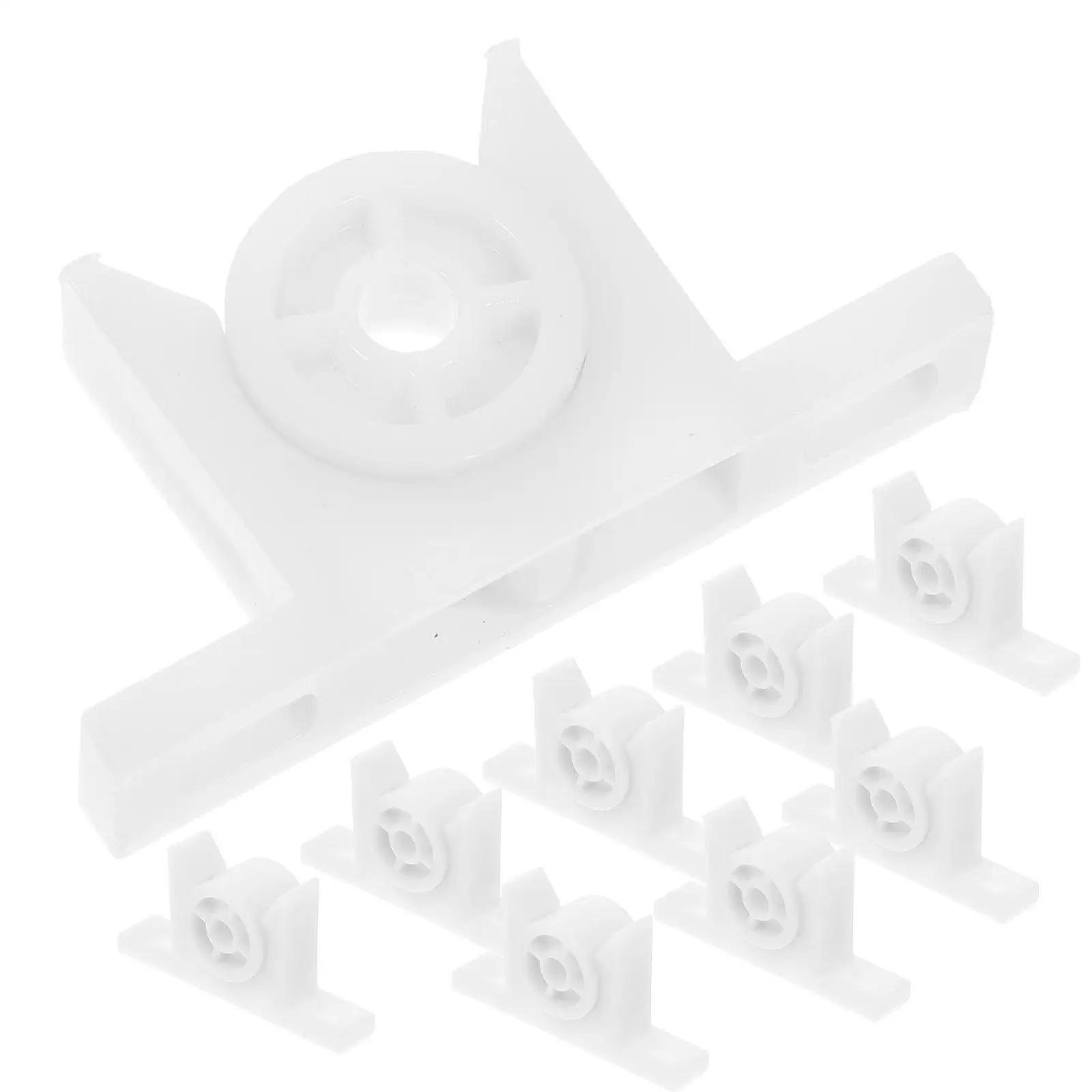 

10 Sets Cabinet Door Latches Door Latch Catch Abs Drawer Hardware Quiet Operation Durability Cupboard Hardware