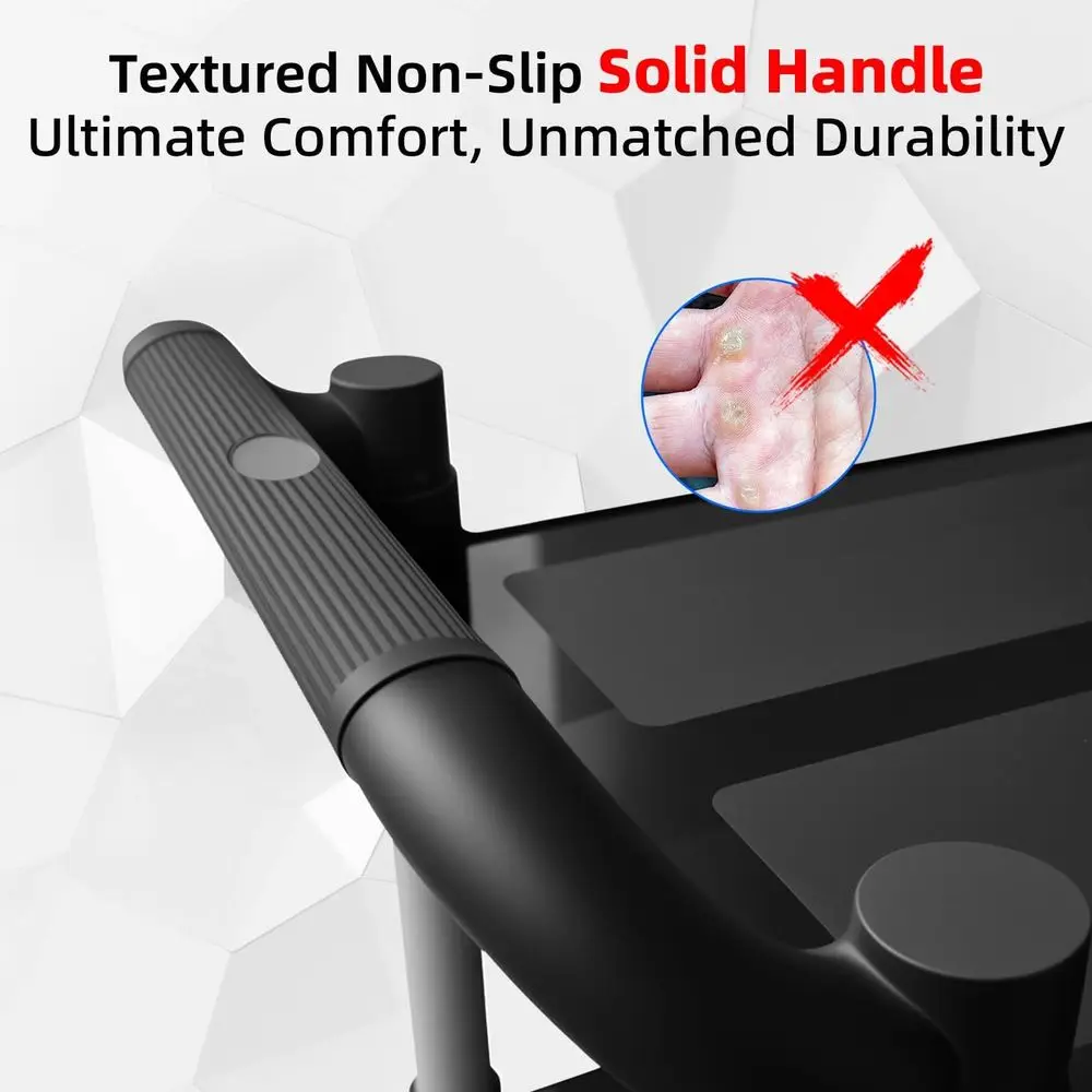 Wózek narzędziowy z wytrzymałego plastiku, udźwig 158 kg, kółka odporne na zarysowania, 3-poziomowy wózek serwisowy do domu, biura, restauracji i magazynu