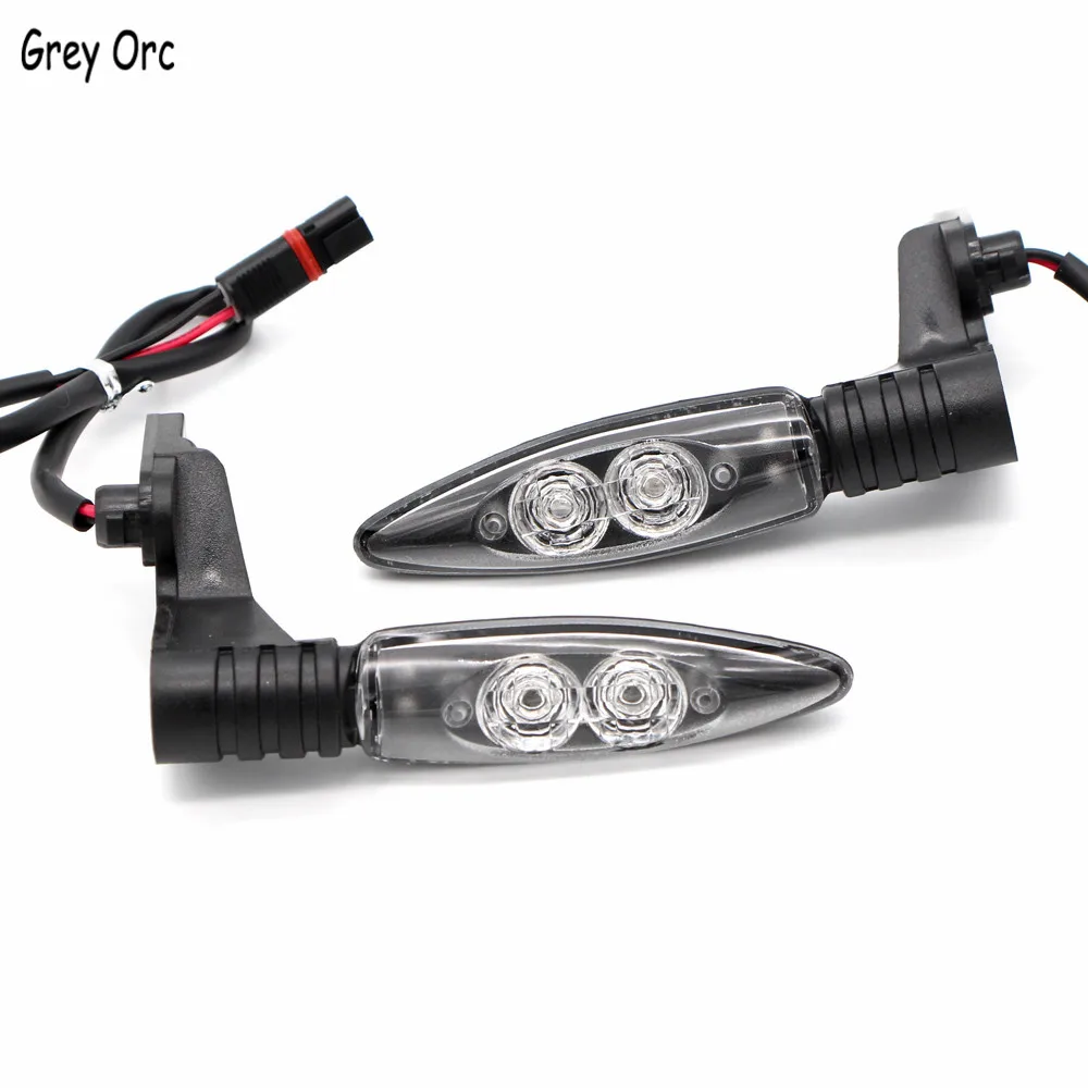 

2PCS Of Motorcycle LED Turn Signal Indicator Lights For BMW R1200R S1000RR 2009-2016 R1200RS G310R S1000XR S1000R 2015-2016 HP4