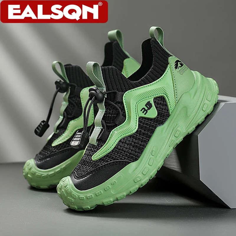 

Spring Summer Kids Anti-Skid Breathable Sneakers for 5-16 Years Boys&Girls Lightweight Casual Walking School Sport Shoes