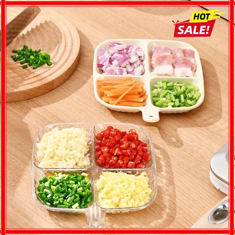 Food Storage Frozen - 1PC Four Grid Refrigerator Large Capacity