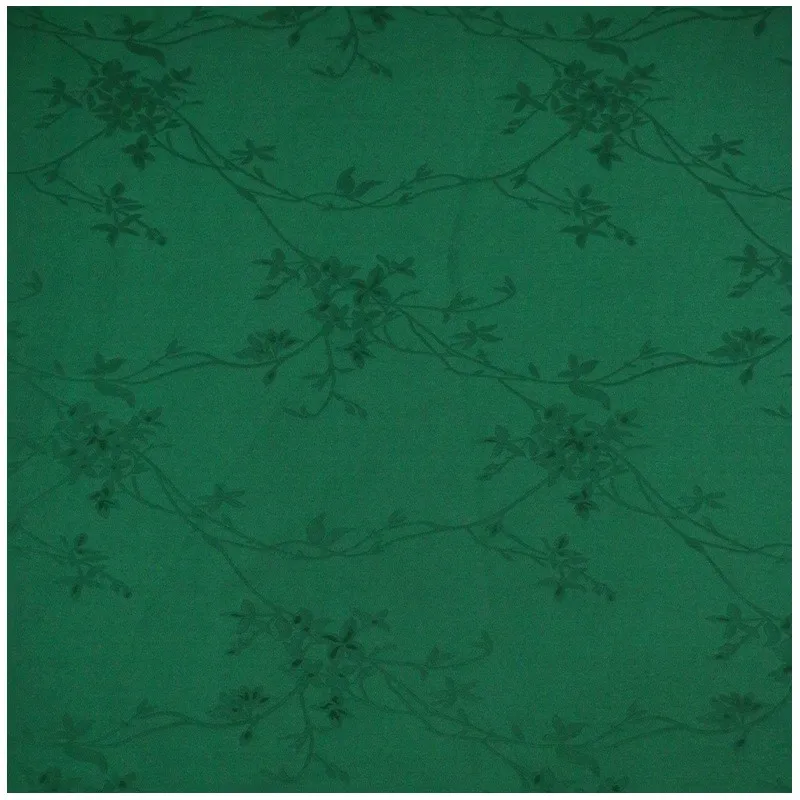 New Chinese-style jacquard green set of Hanfu and cheongsam made silk fabric