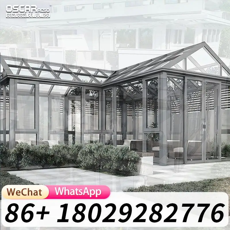 Australia Aluminum Frame Sunrooms & Glass Houses Manufactured in China sunroom