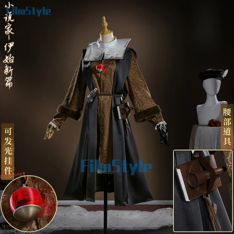 

Game Identity V Novelist Cosplay Costume Genesis Outift Orpheus Detective Role Play For Hallowmas Party Adult Props