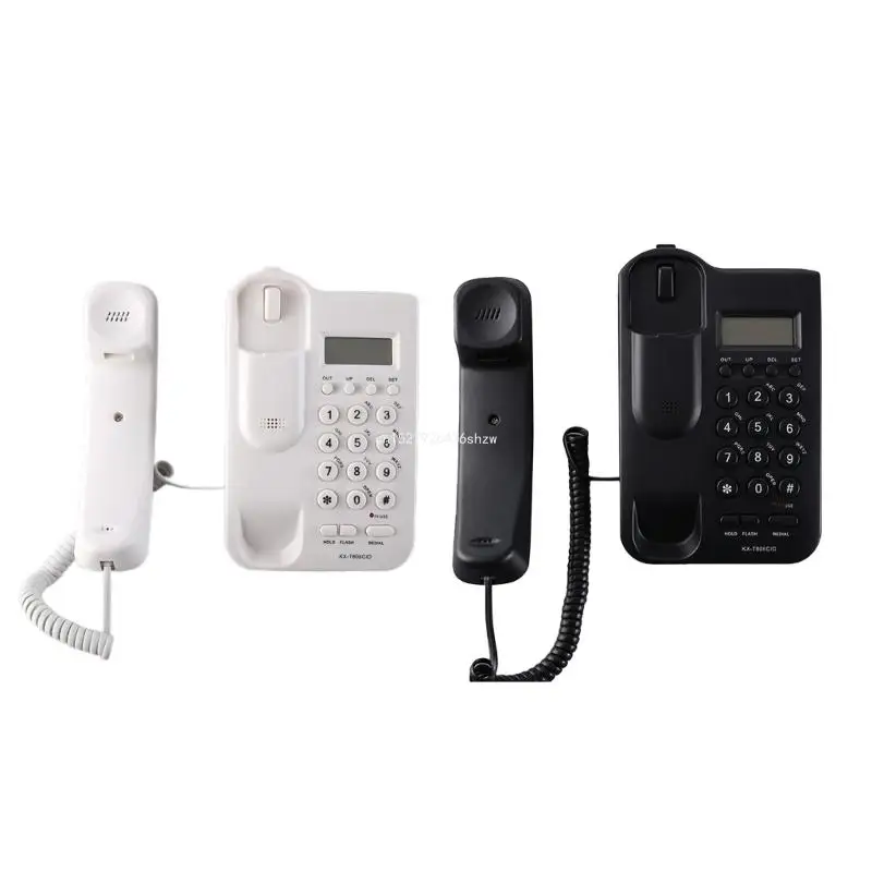 Telephone Landline Telephone Telephone Big Button Landline Phones with Caller Identification for Office Dropship