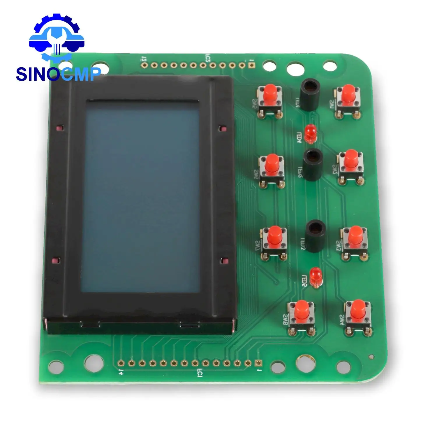 SK-6 SK-6E SK200-6E SK200-6 SK135 SK135SR LCD Screen For Kobelco Excavator YY59S00003F2 Monitor