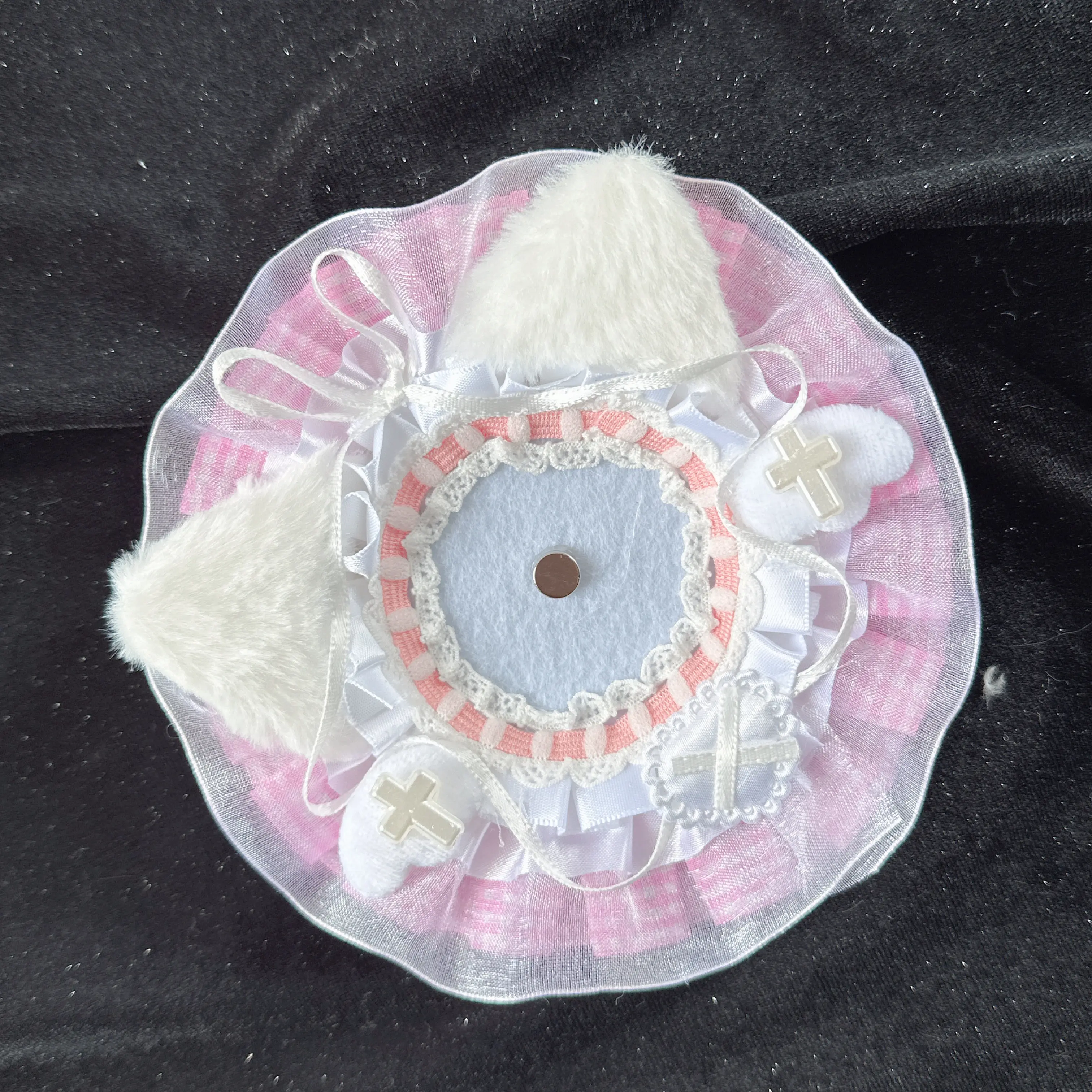 Cue Goods Display Accessories. Award Rosette Ribbons Badge Holder. Anime Cosplay Quadratic Element Decoration