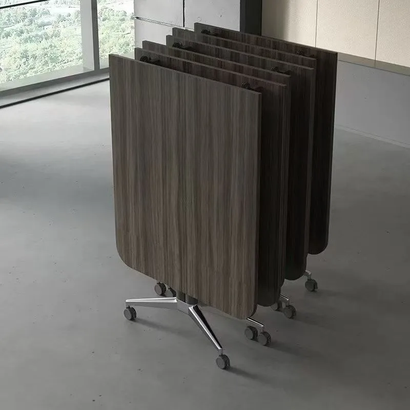 Folding desk frame, mobile conference table, long office multi-purpose desk, telescopic book splicing folding training desk