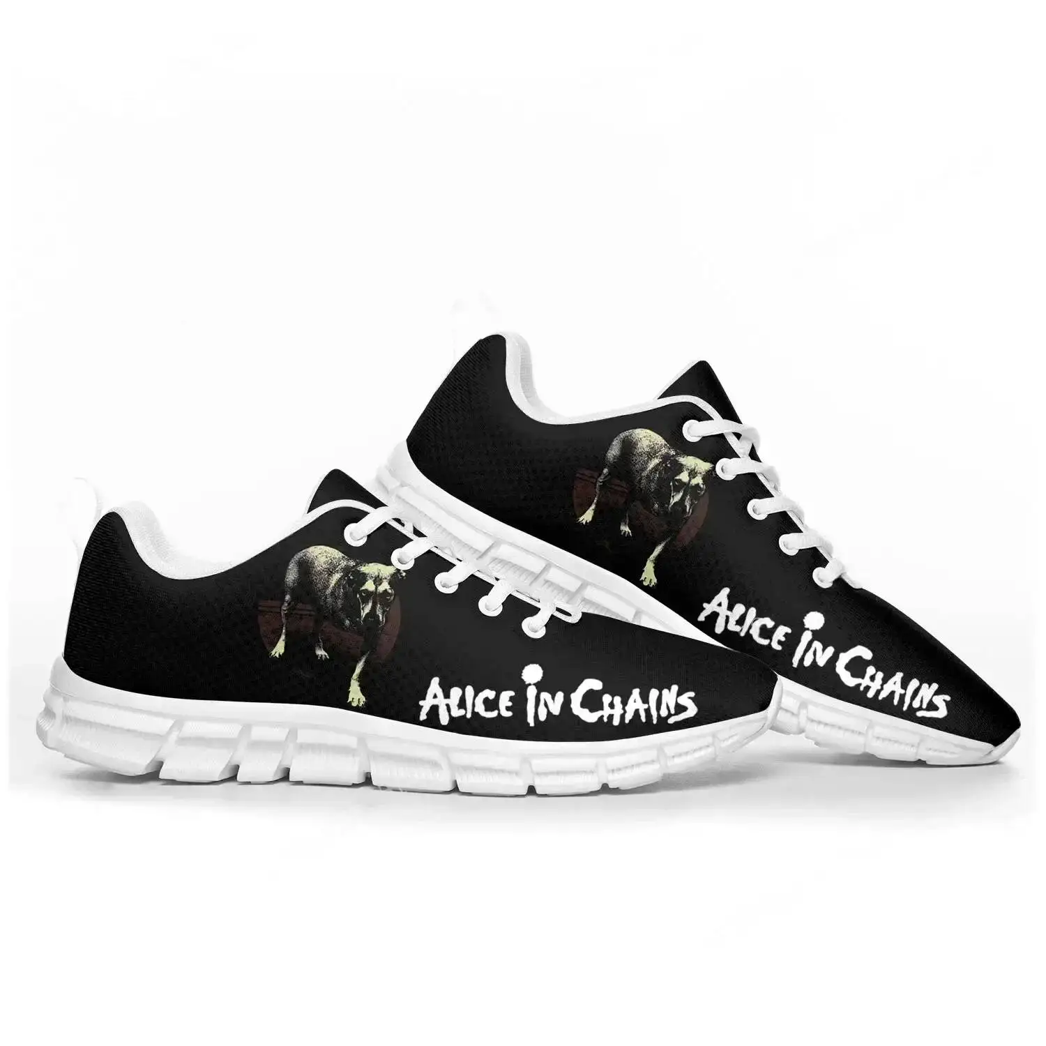 Alice In Chains Metal Rock Band Pop Sports Shoes Mens Womens  Sneakers Custom Couple Shoes