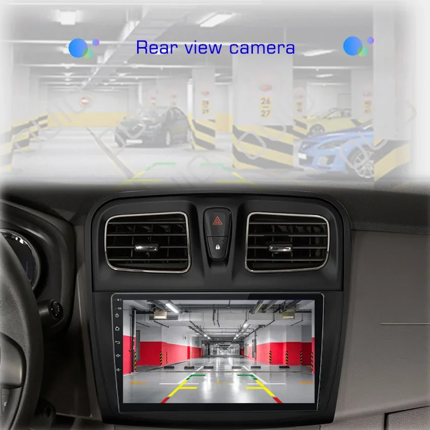 2DIN Android 13 radio For Renault Logan 2 Sandero 2 2012-2019 Car stereo Multimedia Player Carplay Auto GPS Navi DSP RDS NO DVD