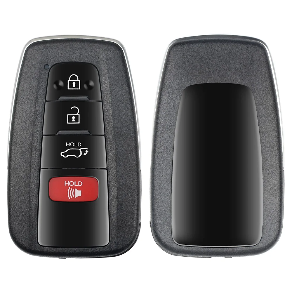 Zz 스마트 원격 제어 자동차 키 3/4 버튼 314.3MHz for Toyota Camry 18 19 2020 2021 2022 2023 Fob HYQ14FLA, 231451-0351