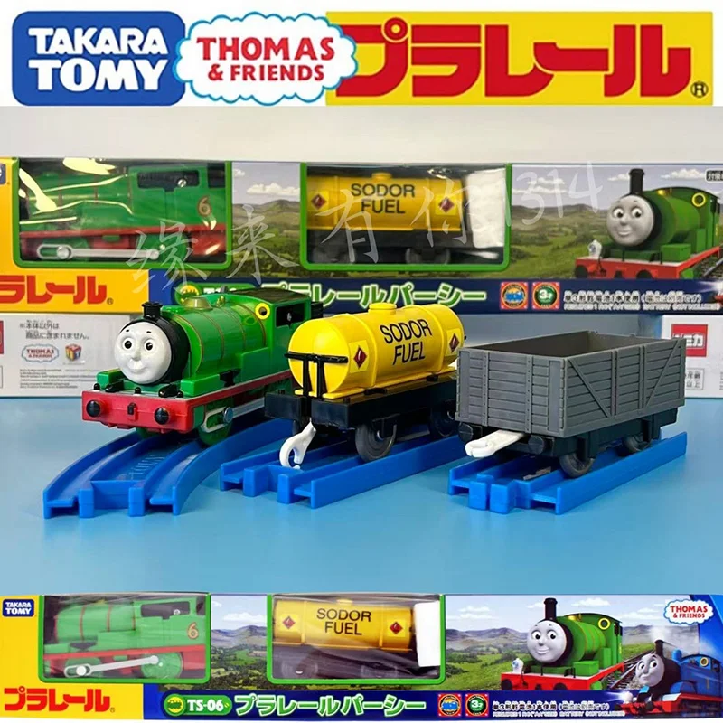 

Takara Tomy Tomica Thomas Streamline Gordon TS-06 Percy Игрушка с электропоездом Супер Рождественский подарок для детей старше 3 лет