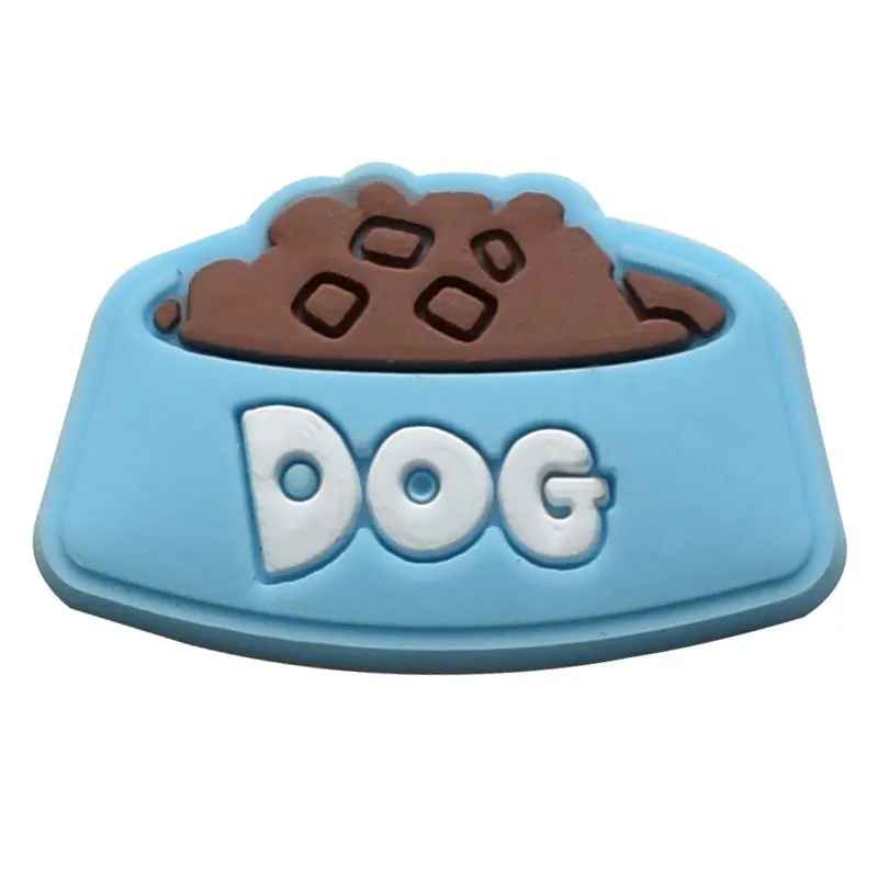 Single Sale 1Pcs Dog Shoe Charms Pin for Crocs Accessories Charms Clogs Bracelet Wristband Decoration Kids Adults Party Gifts