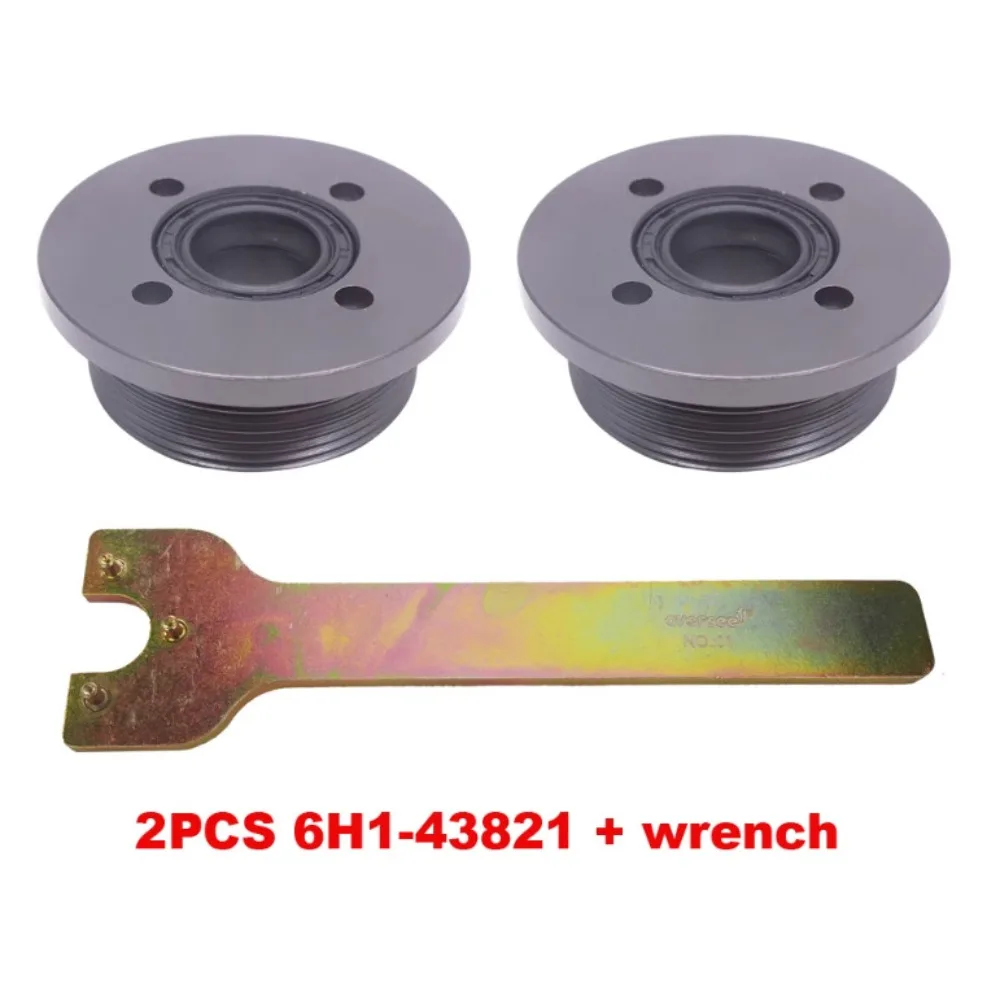 1set 6H1-43821 Screw Trim Cylinder & Seals For Yamaha 2/4 stroke 60-90HP Outboard