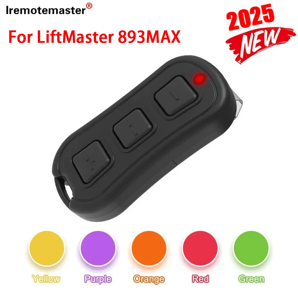 

2025 New Garage Door Remote FOR Chamberlain LiftMaster 893MAX Remote Control 3 Button For 891MAX 892MAX 890MAX 895MAX 891LM