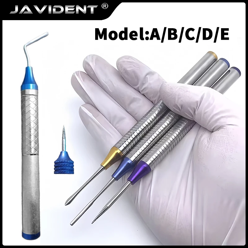 1Pcs Dental Extraction Kit Alloy Non-Fracture Space Expander Curved Flexible Minimally Invasive Extraction Forceps with Memory