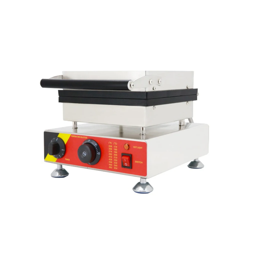 Electric 4 Pcs Poffertjes Machine 10 CM /4in Hole Size Pancakes Maker Dorayaki Waffle Machine Red Bean Paste Cake Maker