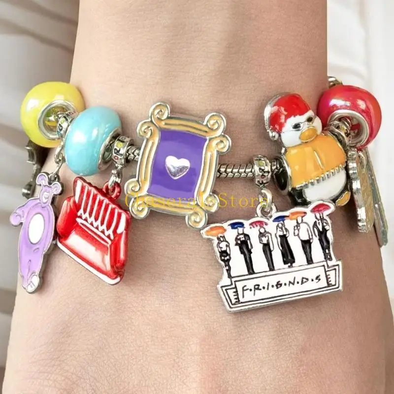 Charm-Armband Adventskalender 2024, DIY-Armbandherstellungssets, 24-Tage-Weihnachts-Countdown-Kalender für Mädchen, Kinder, Teenager