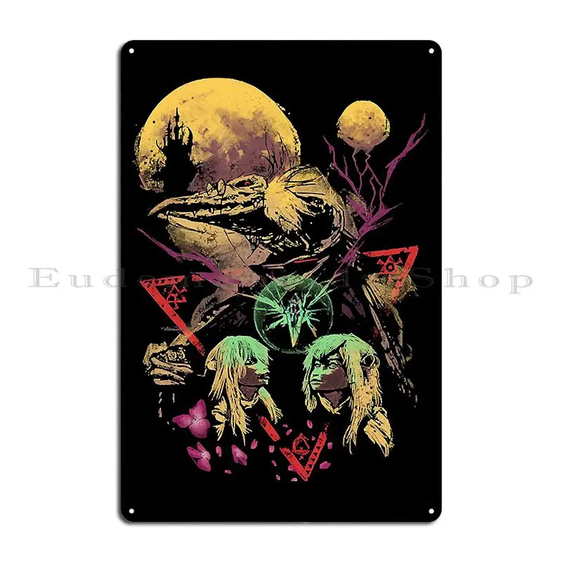 Dark Crystal Metal Sign Club Bar Cinema Club Custom Tin Sign Poster