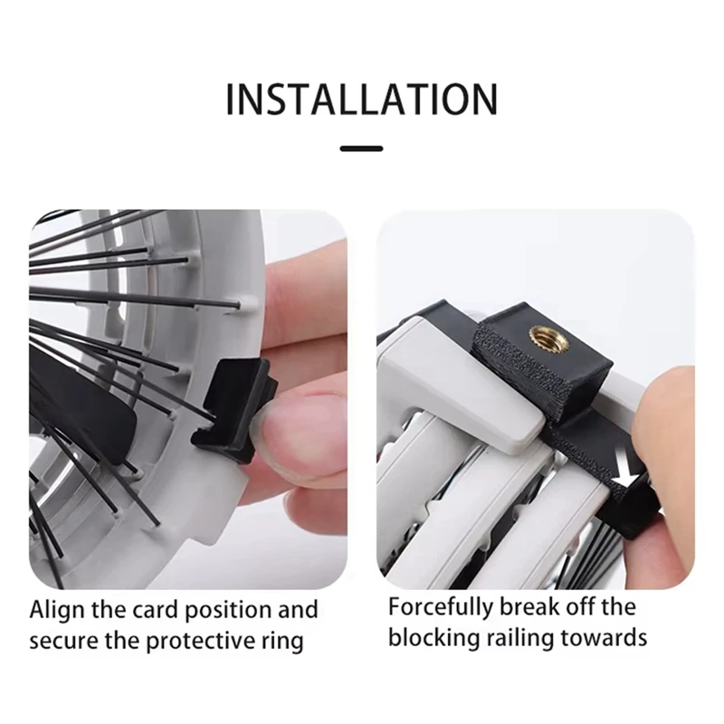 CQT Is Suitable For DJI FLIP Drone Transfer To Expand The Bracket 1/4 Interface To A Tripod Fixed Shooting Accessories