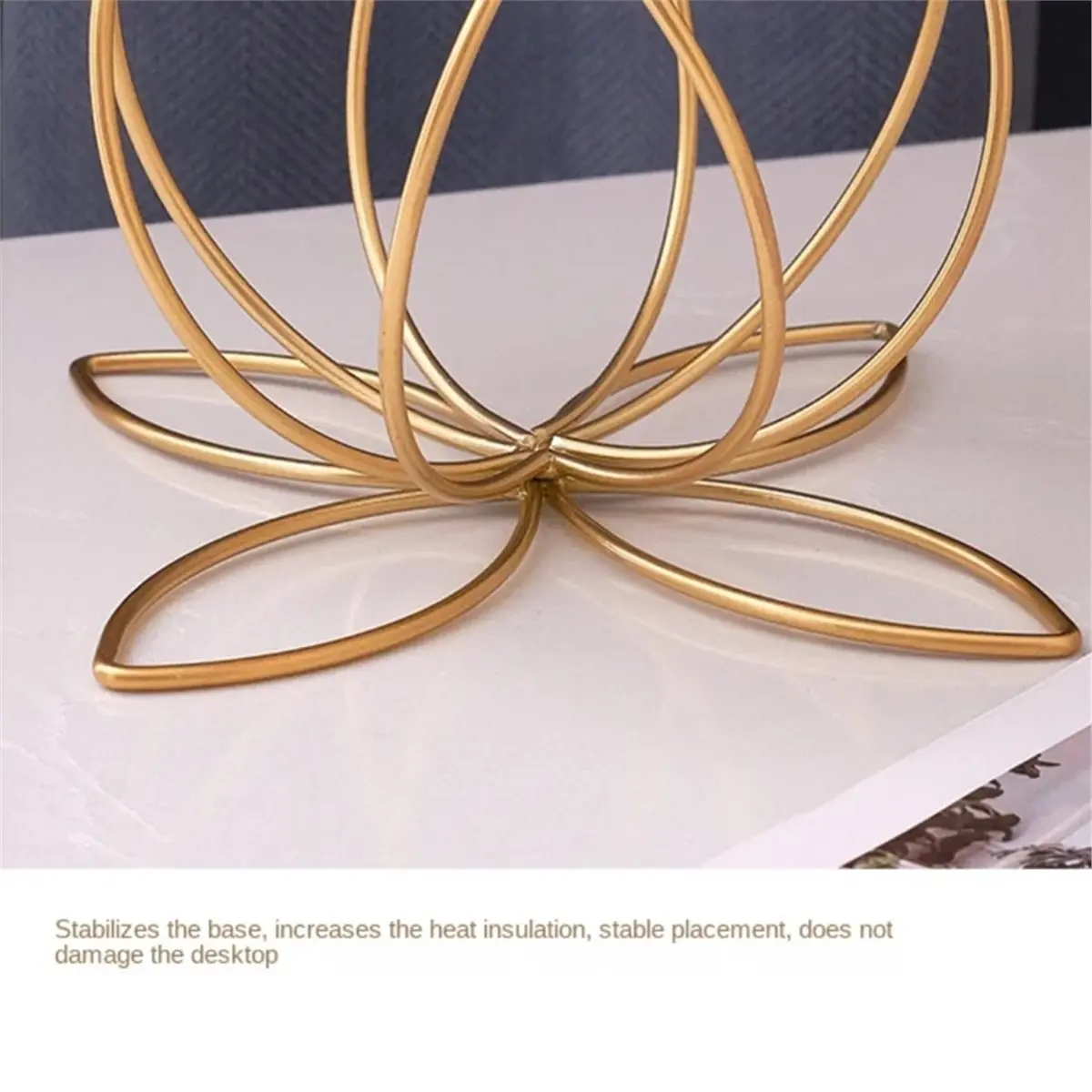【AT48】 NEW Elegant Iron Candlestick Holder for Candlelight Dinners and Home Decor