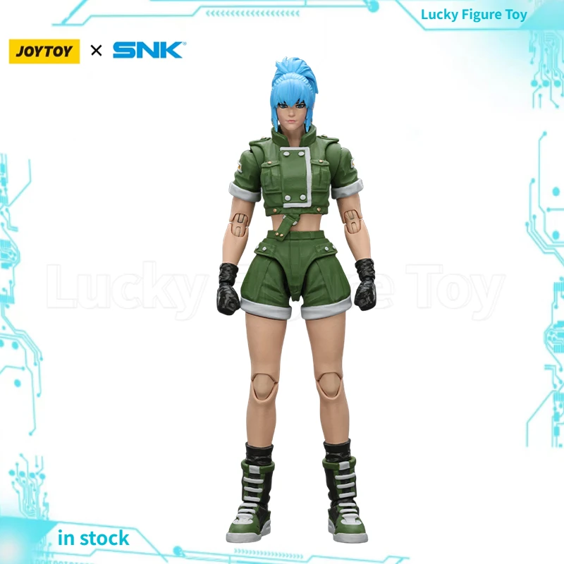 

【В наличии】JOYTOY X SNK KOF'98UM Lkari Warriors Team Leona Heidern масштаб 1/18 фигурка модель игрушки