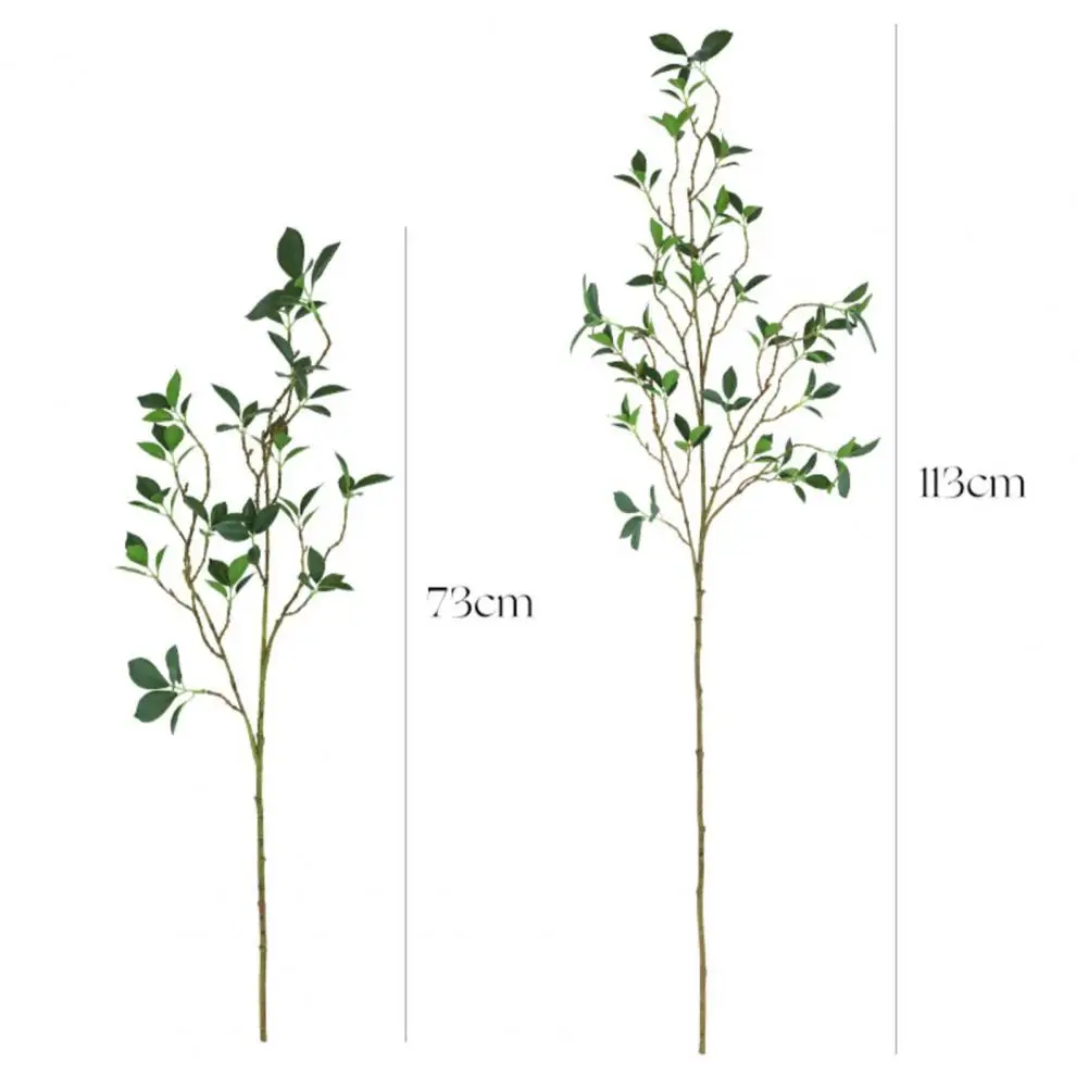 Simulation Plant Artificial Ficus Branches Non-fading Great Fidelity Realistic Decor Toon Leaves Camellia Leaf Household Stuff