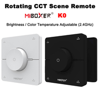 Miboxer K0 2.4GHZ 86 Rotating Wheel CCT Scene Remote Adjust Color Temperature Brightness Dimmer Dual white LED Switch Controller