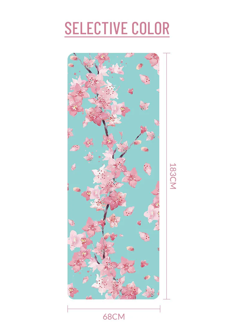 Lezyan-esterilla de Yoga profesional de goma Natural PU, absorbente de sudor, antideslizante, para gimnasia y Pilates