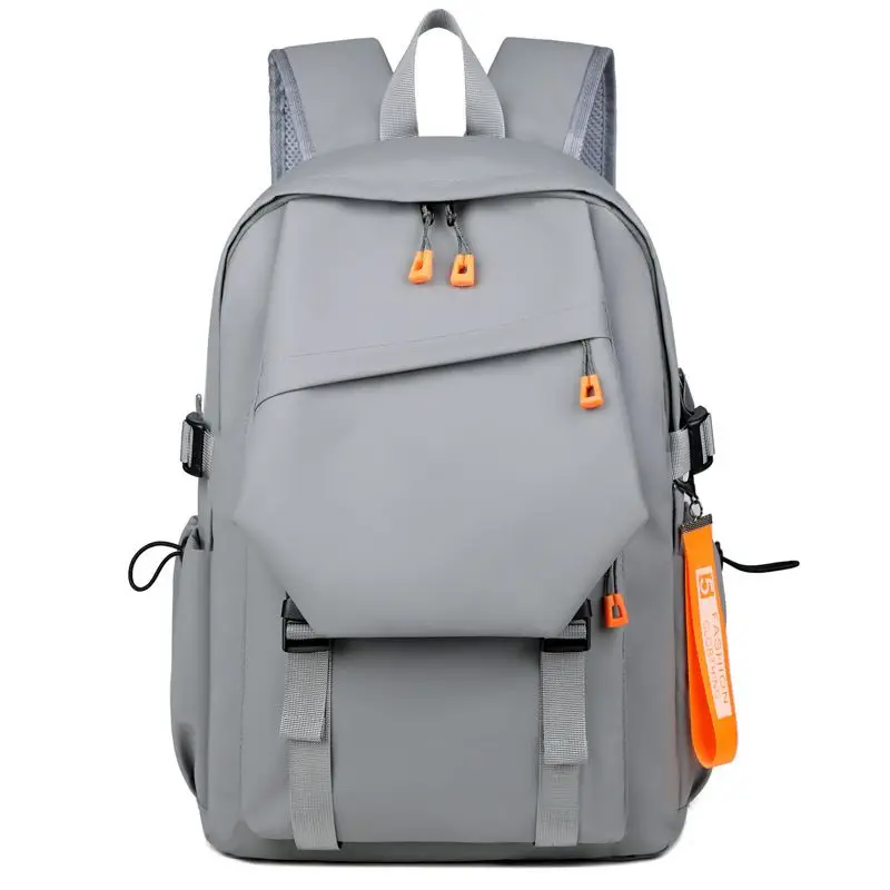 Travel Backpack Simple Solid Urban Man USB Backpacks for Men Lightweight Commuter Laptop Backpack Trend School Bag