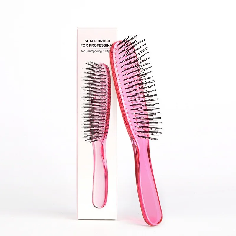 Professional Wet Dry Detangling Hair Brush Scalp Massage Comb For Women Men Volumizing Styling Shampoo Shower Hair Care Tool