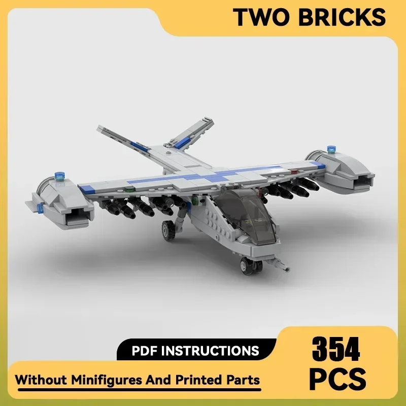 

Military Aircraft Model Moc Building Bricks Attack Tilt Fighter Jet Technology Blocks Gifts Christmas Toys DIY Sets Assembly