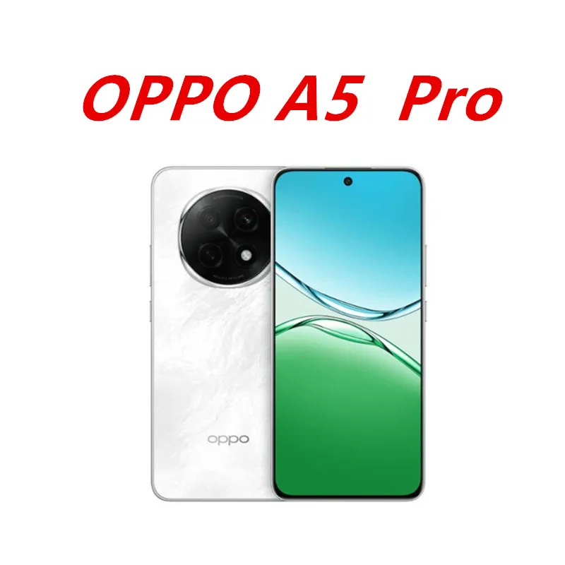جديد OPPO A5 Pro 6000mAh 80W SuperVOOC البعد 7300 6.7 بوصة AMOLED 120 هرتز NFC OTA تحديث 50MP OIS