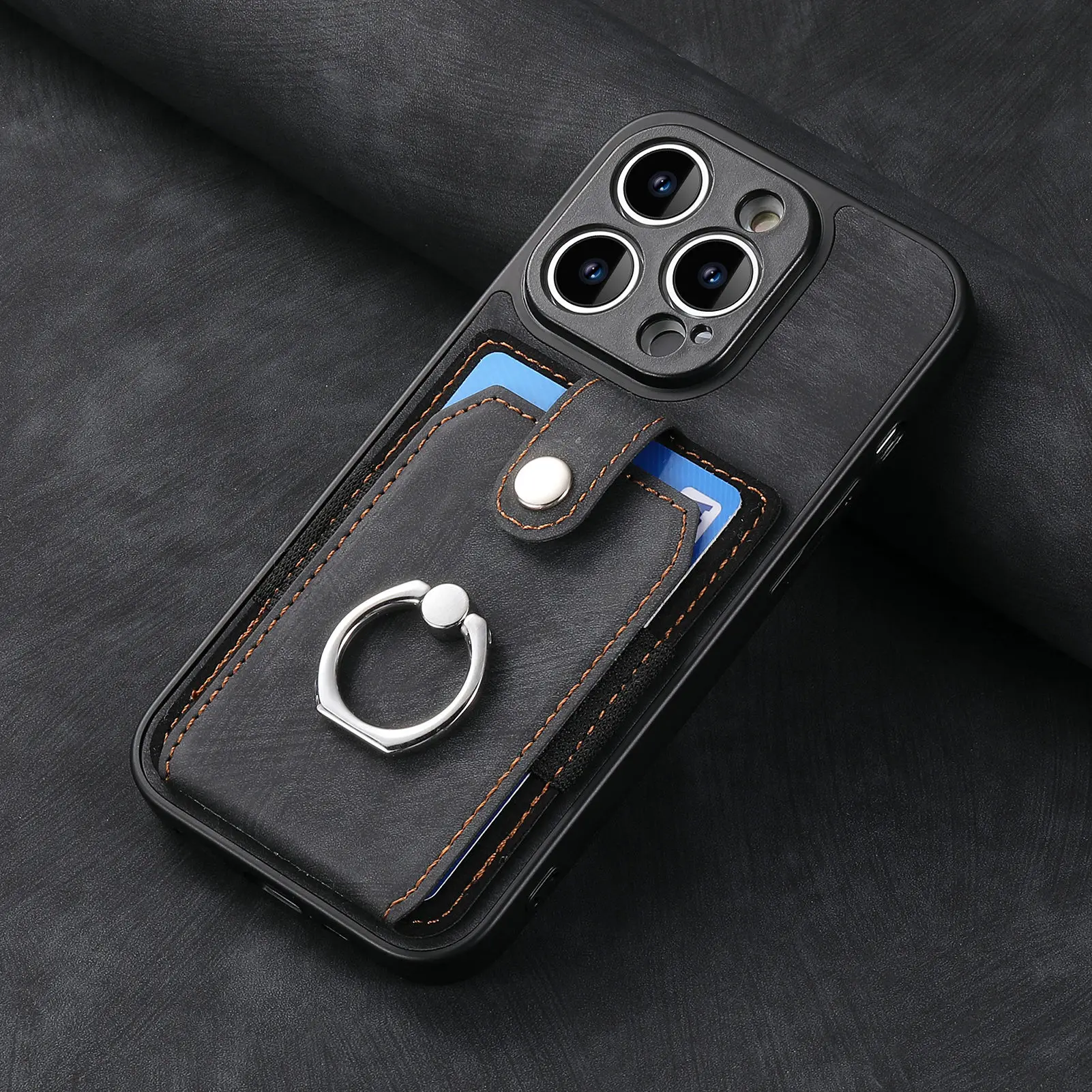 Magnet Case For Xiaomi Redmi Note 9 8 Pro 9S 9T 8T 9C NFC 9A 8A Kickstand Card Slot Wallet Ring  Leather Phone Back Case Cover