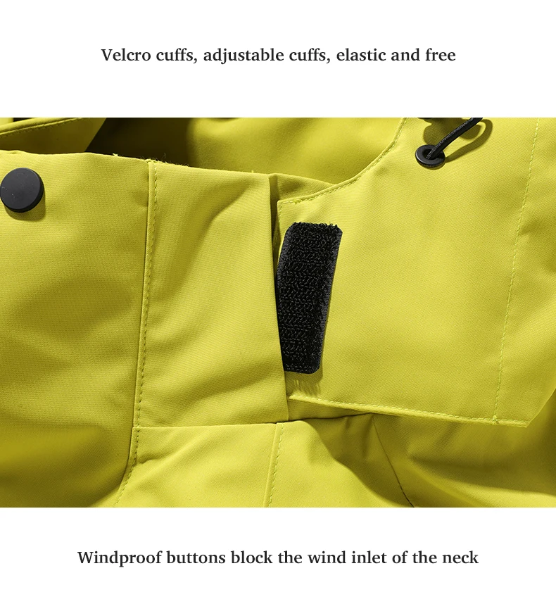 LNGXO Unisex wasserdichte Outdoor-Jacke, Windjacke, Regenmantel zum Klettern, Wandern, Camping, Trekking, Herren und Damen, winddicht, atmungsaktiv – Detail 21